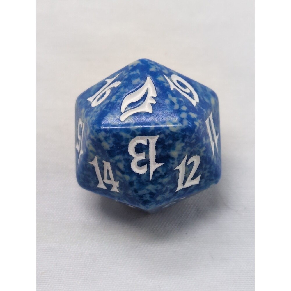 Magic The Gathering Lorwyn Blue D20 Spindown Die